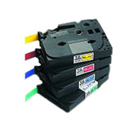 Brother | 731 | Laminovaná páska | Termo | Čierna na zelenom | Rolka (1,2 cm x 8 m) - Image 2