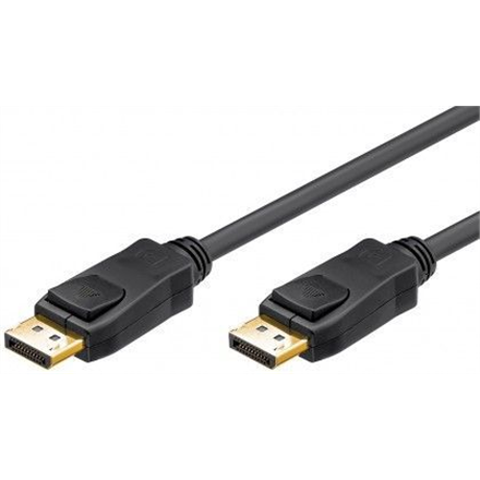 Goobay | DisplayPort kábel | Samec | 20-pinový DisplayPort | Samec | 20-pinový DisplayPort | 3 m | Č