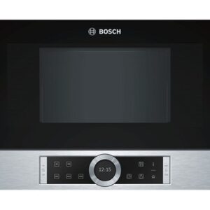 Mikrovlnná rúra Bosch BFL634GS1 Touch, 900 W, nehrdzavejúca oceľ, vstavaná, funkcia rozmrazovania