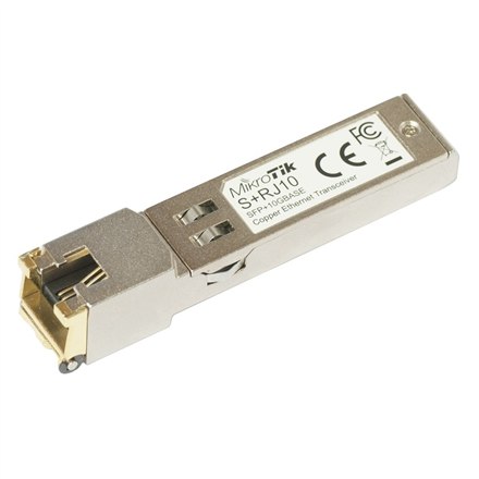 MikroTik | SFP+ / RJ-45 transceiver modul | S+RJ10 | 10 Gb/s | Maximálna prenosová vzdialenosť - Image 2