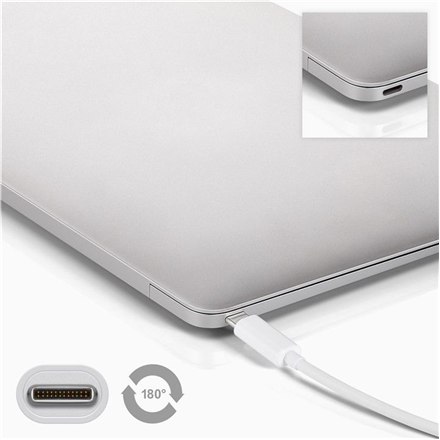 Goobay | Kábel USB-C | Muž | 24-kolíkový USB-C | Muž | 24-kolíkový USB-C | 1 m - Image 3