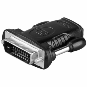 Goobay | A 333 | Video adaptér | 24+1 pin digitálny DVI | Samec | 19 pin HDMI typ A | Samice