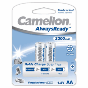 Camelion | AA/HR6 | 2300 mAh | AlwaysReady Ni-MH batérie | 2 ks.