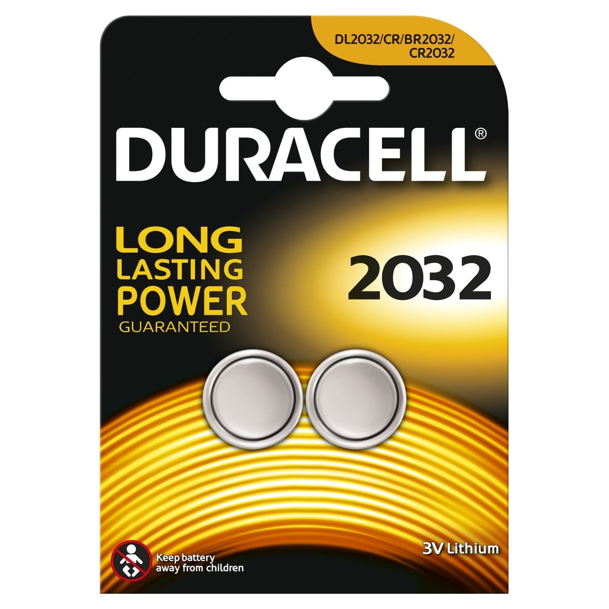 Lítiová batéria DURACELL DL2032 BL2 | Duracell - Image 2