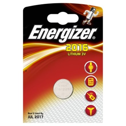 Energizer | CR2016 | Lítiová | 1 ks. - Image 3