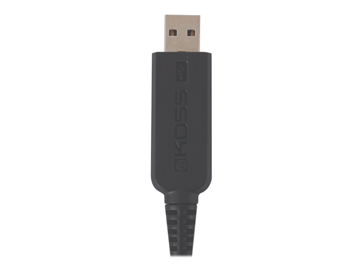 Koss | Slúchadlá | CS100USB | Káblové | Na uši | Mikrofón | Potlačenie hluku | Zlaté - Image 2