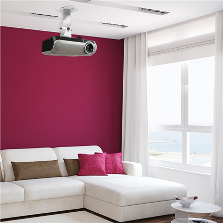 Držiak projektora Logilink BP0003, stropný, univerzálny, 220 mm, biely | Logilink - Image 4