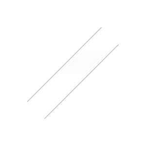 Brother | 135 | Laminovaná páska | Termolepiaca | Priehľadná biela | Rolka (1,2 cm x 8 m)