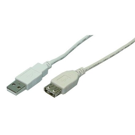 Logilink | Predlžovací kábel USB | Samica | 4-pinový USB Typ-A | Samec | 4-pinový USB Typ-A | 3 m - Image 2