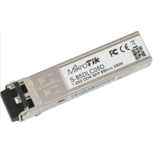 MikroTik | SFP (mini-GBIC) transceiverový modul – SFP (mini-GBIC) / LC multimódový | S-85DLC05D |