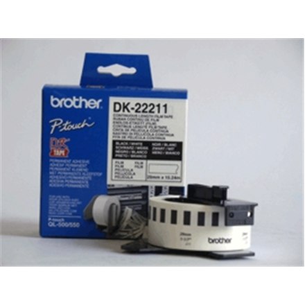 Brother | DK-22211 | Etikety | Termotlač | Biela | Rolka (2,9 cm x 15,2 m) - Image 4