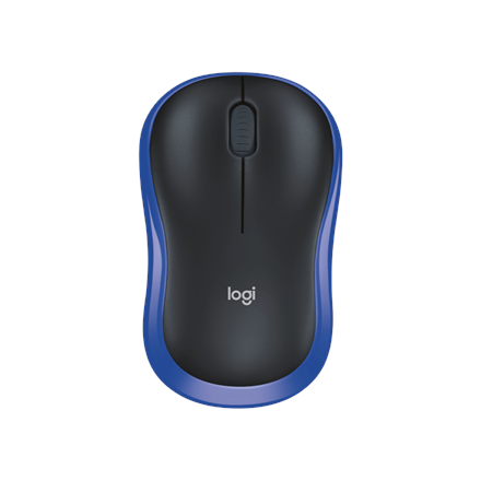 Logitech | Myš | M185 | Bezdrôtová | Modrá/Čierna