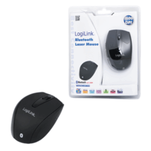 Logilink | Laserová myš Bluetooth s 5 tlačidlami | Bluetooth laserová myš; | bezdrôtová | čierna