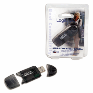 Logilink | Čítačka kariet | USB 2.0 | Čítačka kariet USB 2.0 pre SD/MMC