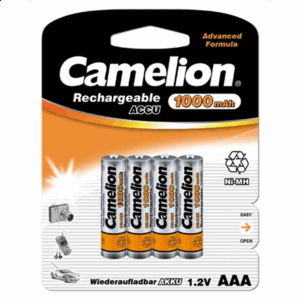 Camelion | AAA/HR03 | 1000 mAh | Ni-MH batérie | 4 ks.