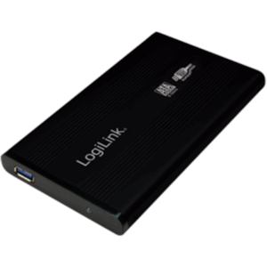 Logilink | Krabica na úložisko | 2,5-palcová hliníková krabička na S-SATA HDD s USB 3.0 | Pevný disk