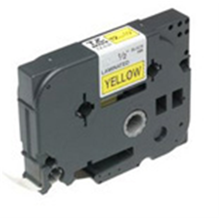 Brother | 661 | Laminovaná páska | Termo | Čierna na žltom | Rolka (3,6 cm x 8 m) - Image 5