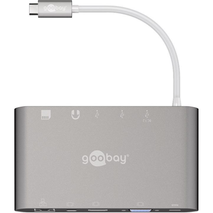 Goobay goobay | Multiportový adaptér USB-C All-in-1