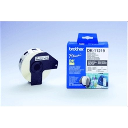 Brother | DK-11221 | Etikety | Termotlač | Čierna na bielom | 23 x 23 mm - Image 4