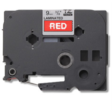 Brother | 435 | Laminovaná páska | Termo | Biela na červenom | Rolka (1,2 cm x 8 m) - Image 5