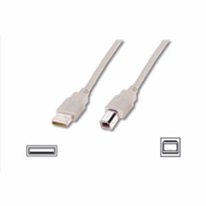Logilink | USB kábel | Samec | 4-pinový USB typ B | Samec | 4-pinový USB typ A | 5 m
