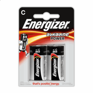 Energizer | C/LR14 | Alkalické batérie | 2 ks.