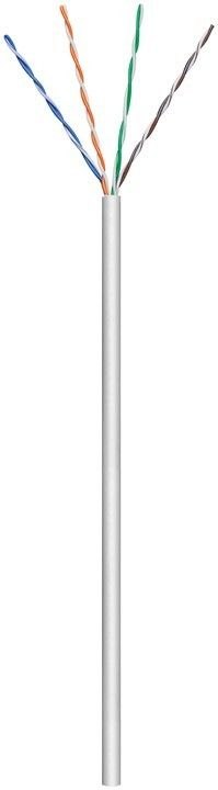 Goobay | CAT 5e | Prepojovací kábel | Netienená krútená dvojlinka (UTP) | Sivý | 305 m - Image 2