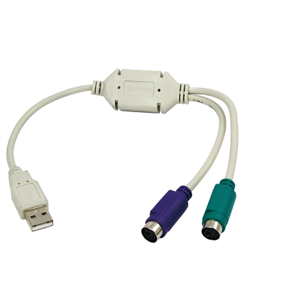 Logilink | 4-pinový USB typ A | samec | 6-pinový mini-DIN (PS/2 štýl) | samica - Image 4