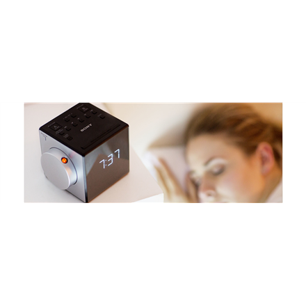 Sony | ICF-C1PJ | Rádiobudík s časovým projektorom | Strieborný - Image 3