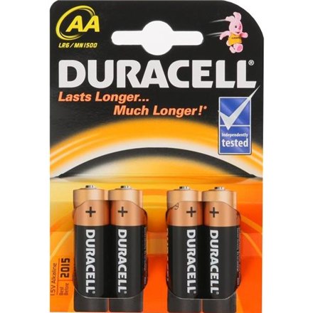 Duracell | AA/LR6 | Alkalické základné MN1500 | 4 ks. - Image 3
