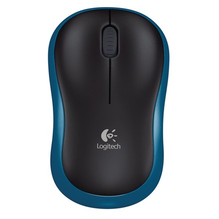 Logitech | Myš | M185 | Bezdrôtová | Modrá/Čierna - Image 9