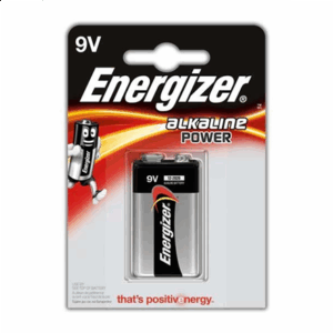 Energizer | 9V/6LR61 | Alkalické batérie | 1 ks.
