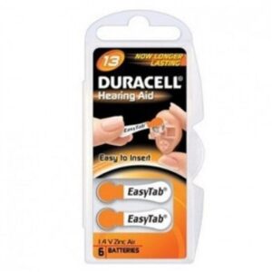 Duracell | A13/DA13/ZL13 | Zinkové vzduchové články | 6 ks.