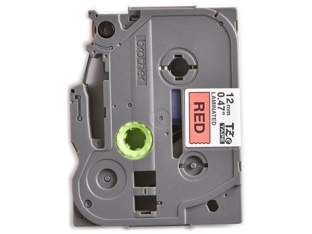 Brother | 431 | Laminovaná páska | Termo | Čierna na červenom | Rolka (1,2 cm x 8 m) - Image 2