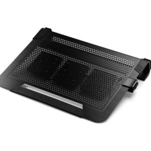 Chladič na notebook Cooler Master NotePal U3 Plus do 19″, 1,1 kg, čierny, 435 x 333 x 76 mm