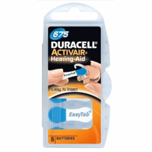 Duracell | A675/DA675/ZL675 | Zinkové vzduchové články | 6 ks.