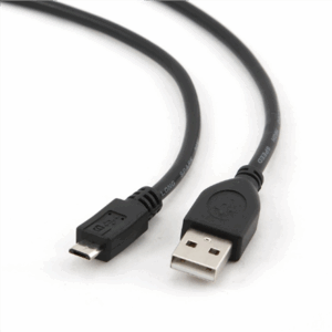 Cablexpert | CCP-MUSB2-AMBM-0.5M | USB kábel | Samec | 4-pinový USB typ A | Samec | 5-pinový Micro-U