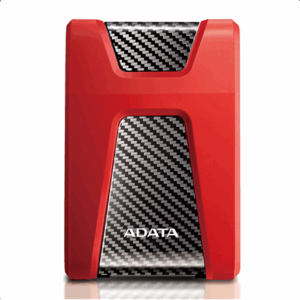 ADATA DashDrive Durable | Prenosný | Pevný disk | 2 TB | USB 3.1 | Červený