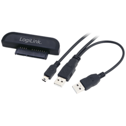 Logilink | Radič úložiska | SATA 3 Gb/s | USB 2.0 | Čierna
