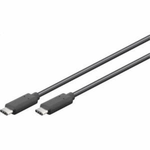 Goobay | Kábel USB-C | Samec | 24-pinový USB-C | Samec | 24-pinový USB-C | Čierny | 3 m