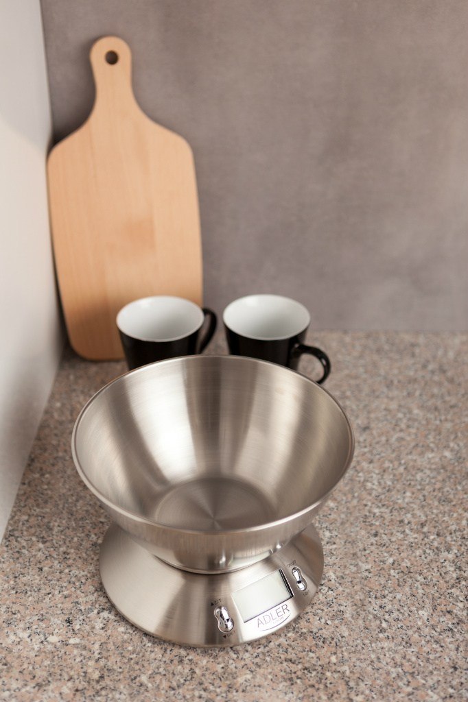 Adler | Kuchynská váha | AD 3134 | Maximálna hmotnosť (kapacita) 5 kg | Delenie 1 g | Nerezová oceľ - Image 3
