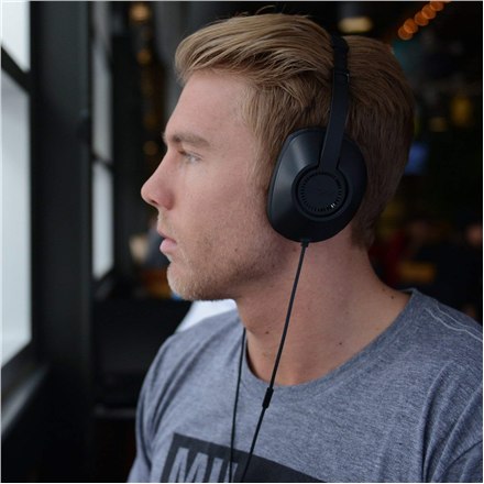 Koss | Slúchadlá | UR23iK | Káblové | Na uši | S mikrofónom | Čierne - Image 2