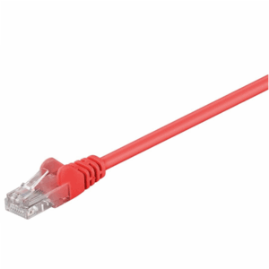 Goobay | CAT 5e | Sieťový kábel | Netienená krútená dvojlinka (UTP) | Samec | RJ-45 | Samec | RJ-45