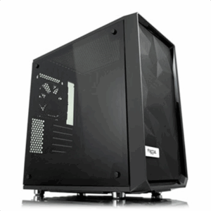 Fractal Design | Meshify C Mini – Dark TG | Bočné okienko | Čierna | Micro ATX | Napájací zdroj je s