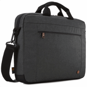 Case Logic | Era Attaché | Vhodné do veľkosti 14″ | Taška cez rameno – Aktovka | Obsidian | Ramenný