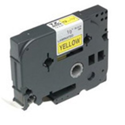 Brother | 661 | Laminovaná páska | Termo | Čierna na žltom | Rolka (3,6 cm x 8 m) - Image 2