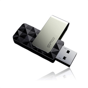 Silicon Power | Blaze B30 | 8GB | USB 3.0 | Strieborný