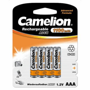 Camelion | AAA/HR03 | 1100 mAh | Ni-MH batérie | 4 ks.