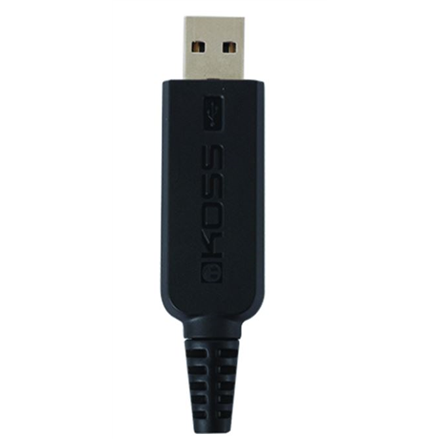 Koss | Slúchadlá | CS95 USB | Káblové | Na uši | Mikrofón | Čierna/Zlatá - Image 2