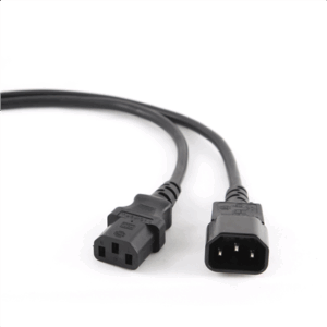 Cablexpert | PC-189-VDE | Predlžovací kábel | Napájací IEC 60320 C14 | Napájací IEC 60320 C13 | 1,8